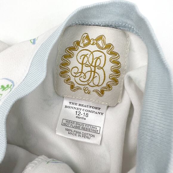 Beaufort Bonnet Company Alphabet Footed Pajamas - Picture 7 of 7